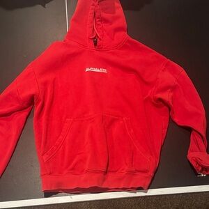 Alphalete Vibrant Red Pullover Hoodie